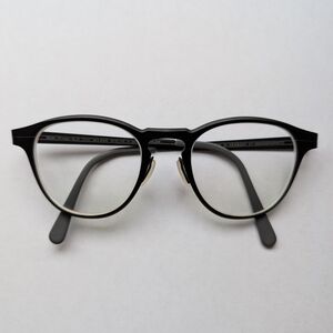 Adrian Marwitz Stranger No 21 Sleek Black Round Titanium Glasses Frames